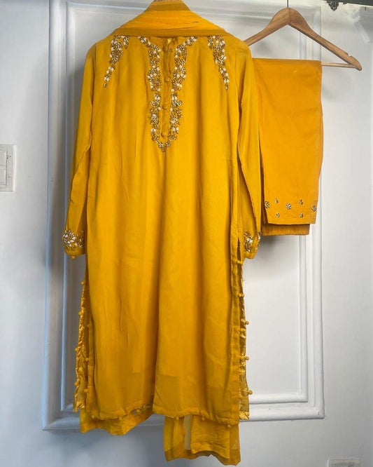 Shine On Kurta Set with Hand Embroidery, 3 piece